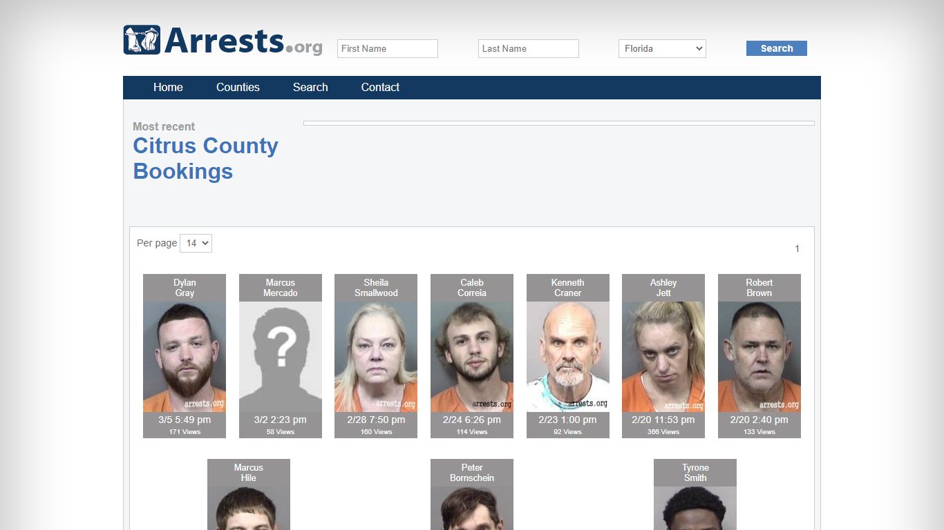 Citrus County Arrests and Inmate Search